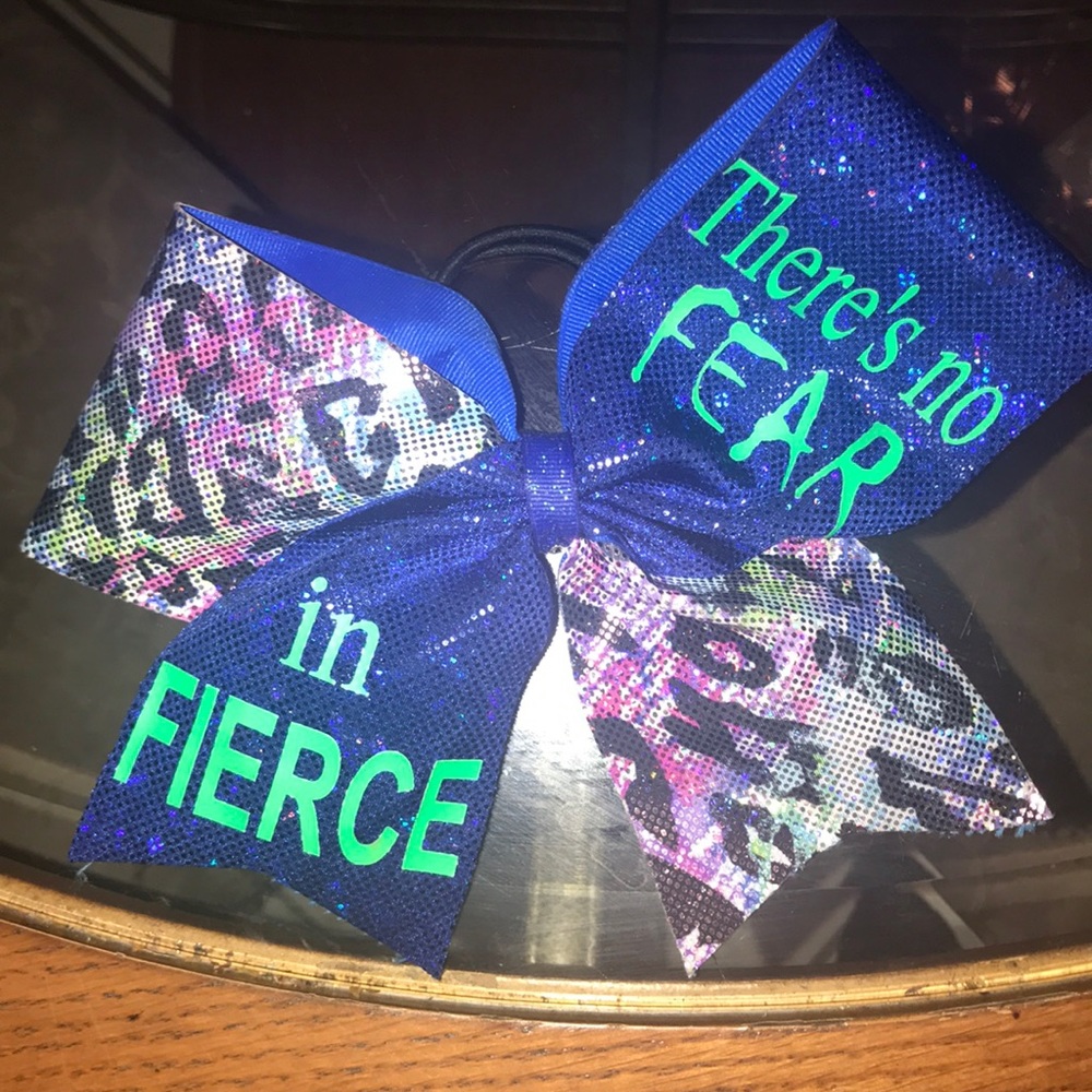 A colorful bow